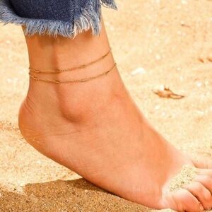 3/$30 💛 Layered Anklet
